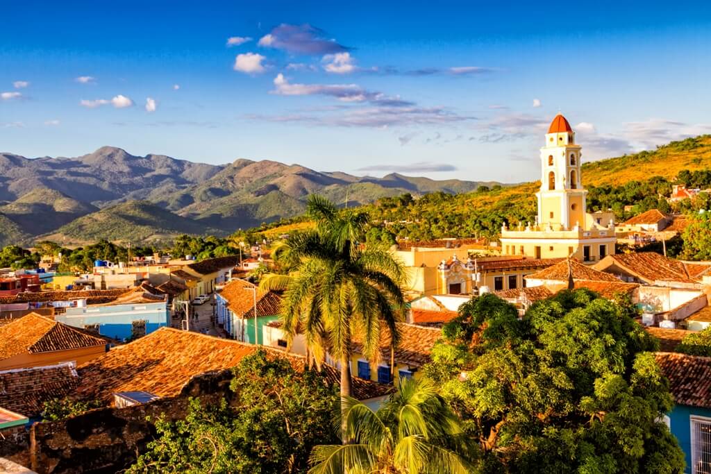 Vista de la ciudad de Trinidad, Cuba