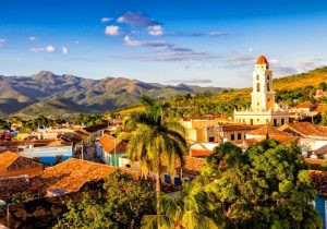 Vista de la ciudad de Trinidad, Cuba