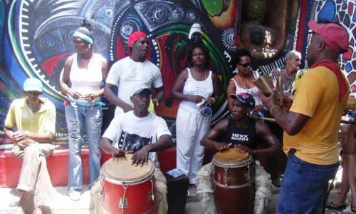 Ceremonia de la Religion Yoruba en Cuba